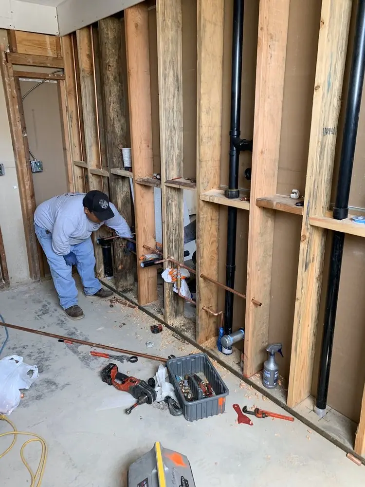 Commercial rough-in plumbing for Water Heater Replacement in Hackberry Creek